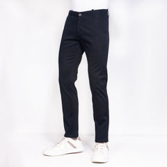 Pants:Gabardine_Semi Fit_Solid_213#1