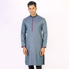 Panjabi:Semi Fit_Solid-Slub_296#3