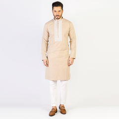 Panjabi:Semi Fit_Solid-Slub_285#1