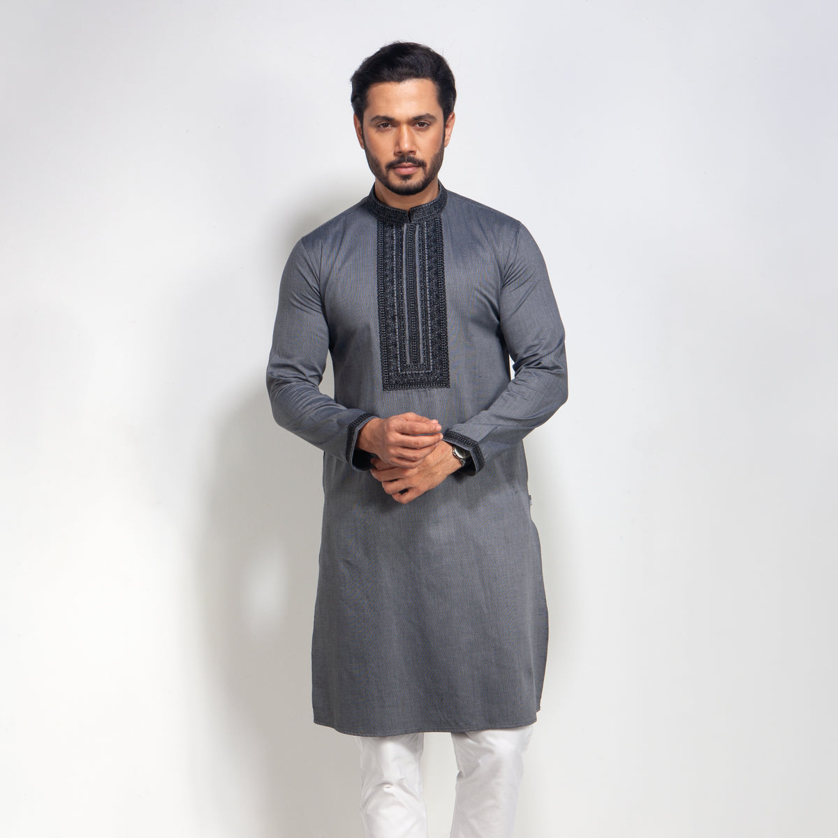 Panjabi:Semi Fit_Dobby_359#1