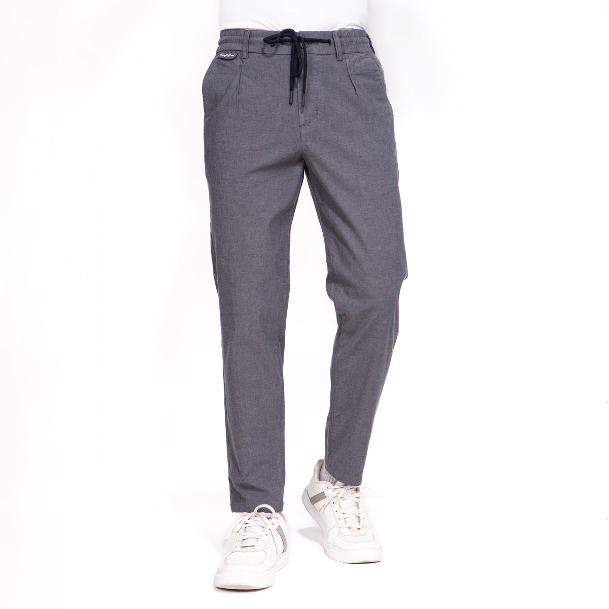 Trousers:Long_Regular Fit_Solid_126#1