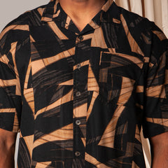 Cuban Collar Shirt_Drop Shoulder_102#1