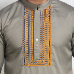 Panjabi:Semi Fit_Solid_348#2