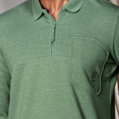 Polo: T-Shirt Full Sleeve_Semi Fit_Solid_103#2