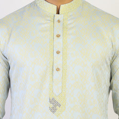 Panjabi:Semi Fit_Solid-Slub_308#3