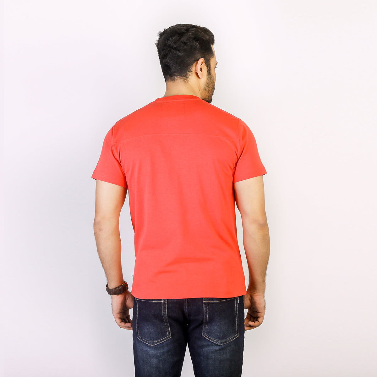 T-Shirt: Short Sleeve_Semi Fit_Solid_185#1