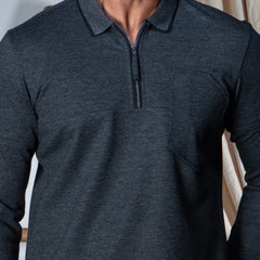 Polo: T-Shirt Full Sleeve_Semi Fit_Solid_103#3