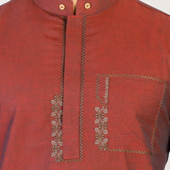 Panjabi:Semi Fit_Solid-Slub_309#2