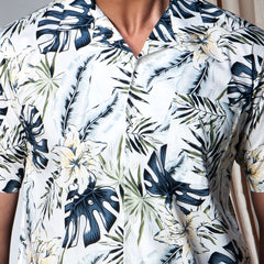 Cuban Collar Shirt_Regular Fit_101#1