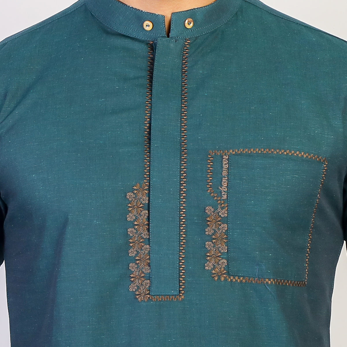 Panjabi:Semi Fit_Solid-Slub_309#1