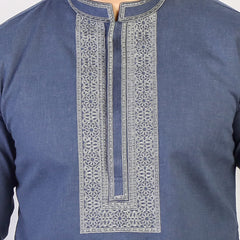 Panjabi:Semi Fit_Solid-Slub_285#3