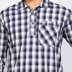 Fatua:3Quarter Sleeve_Trendy Fit_ Check_213#3