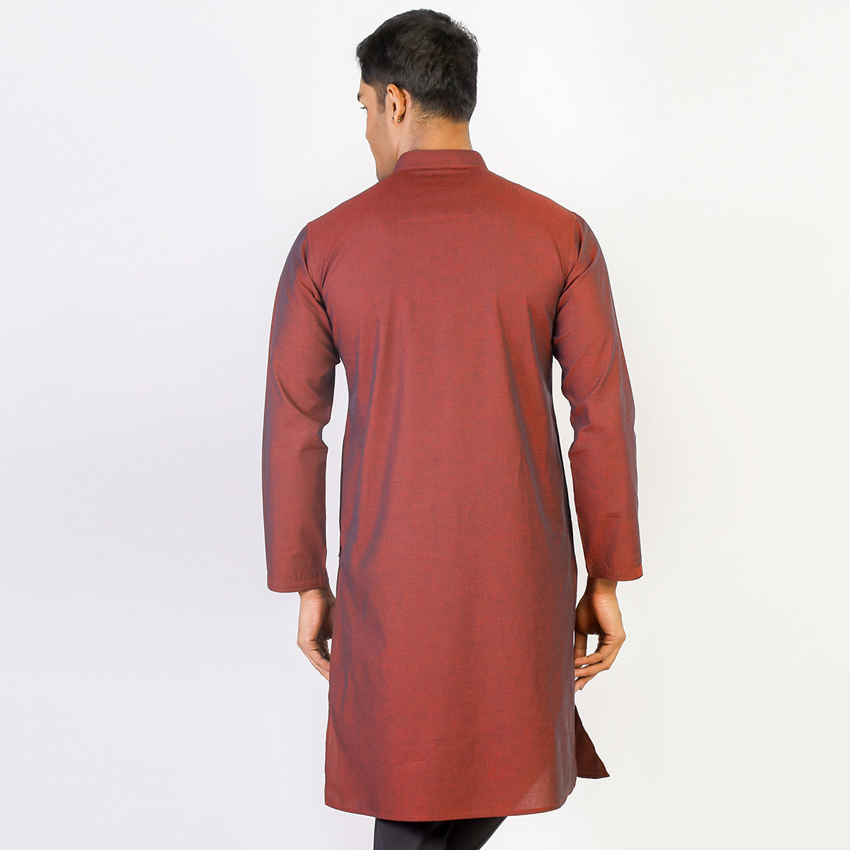 Panjabi:Semi Fit_Solid-Slub_309#2