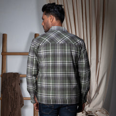 Streetwear Jacket:Full Sleeve_Semi Fit_Check_105#2