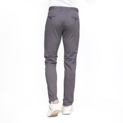 Pants:Gabardine_Semi Fit_Solid_214#1