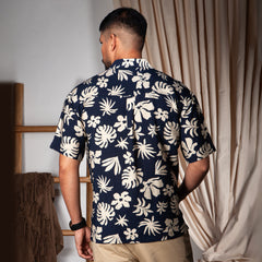 Cuban Collar Shirt_Drop Shoulder_101#1