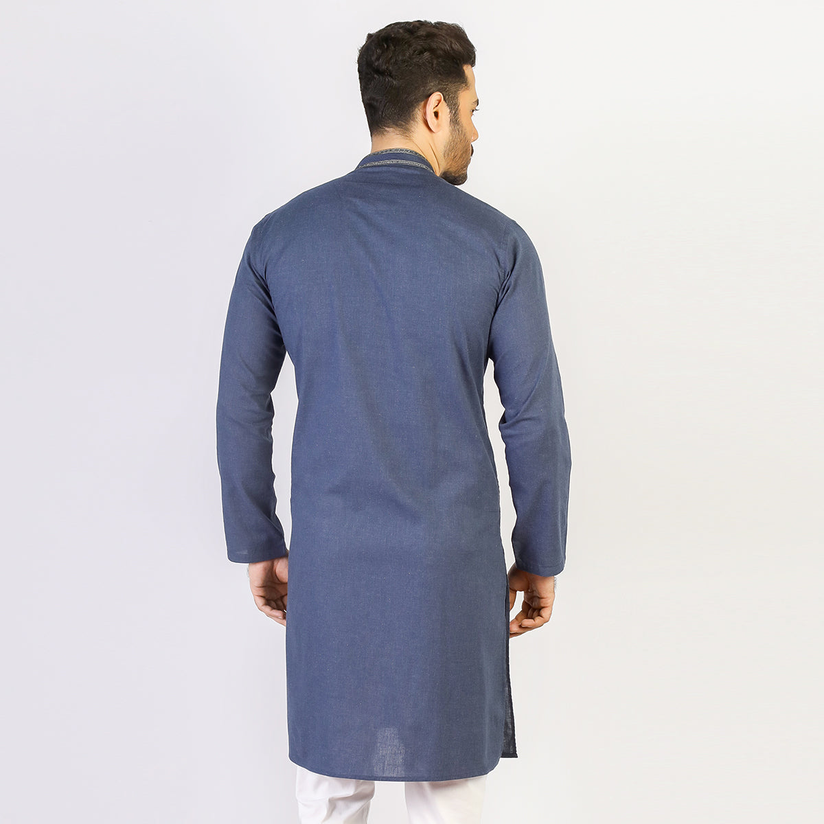 Panjabi:Semi Fit_Solid-Slub_285#3