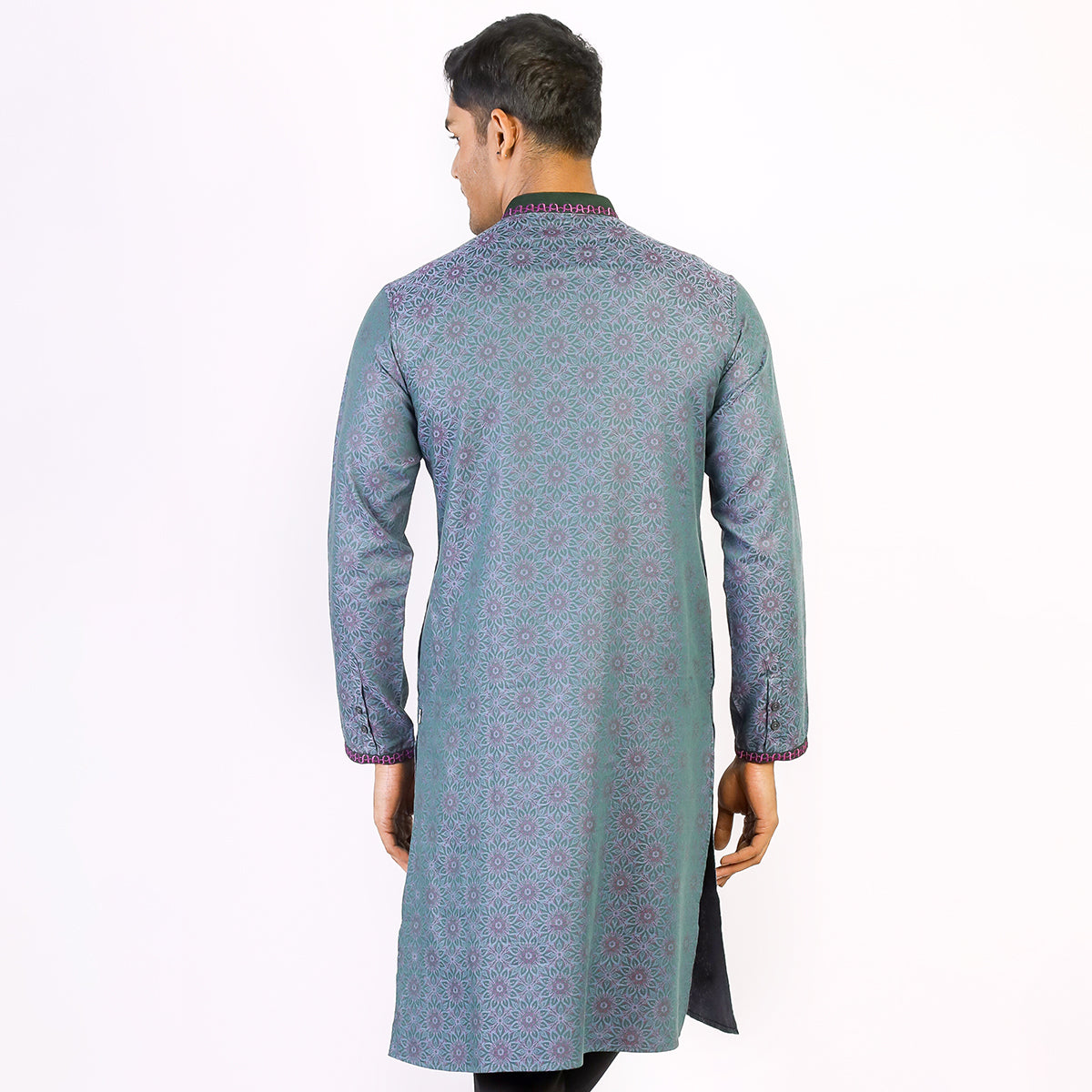 Panjabi:Semi Fit_Solid-Slub_296#3