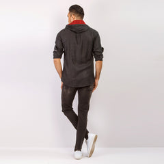 Shirt:Full Sleeve_Trendy Fit_Solid_Hoodie_397#2