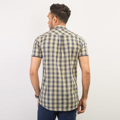 Shirt:Short Sleeve_Trendy Fit_Check_174#1