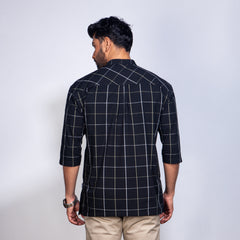 Fatua:3Quarter Sleeve_Trendy Fit_ Check_211#2