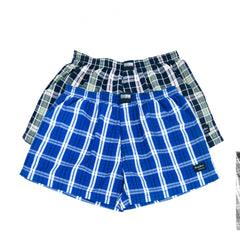 Woven Boxer Shorts: Semi Fit_Check_104#1