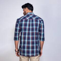 Fatua:3Quarter Sleeve_Trendy Fit_ Check_213#1