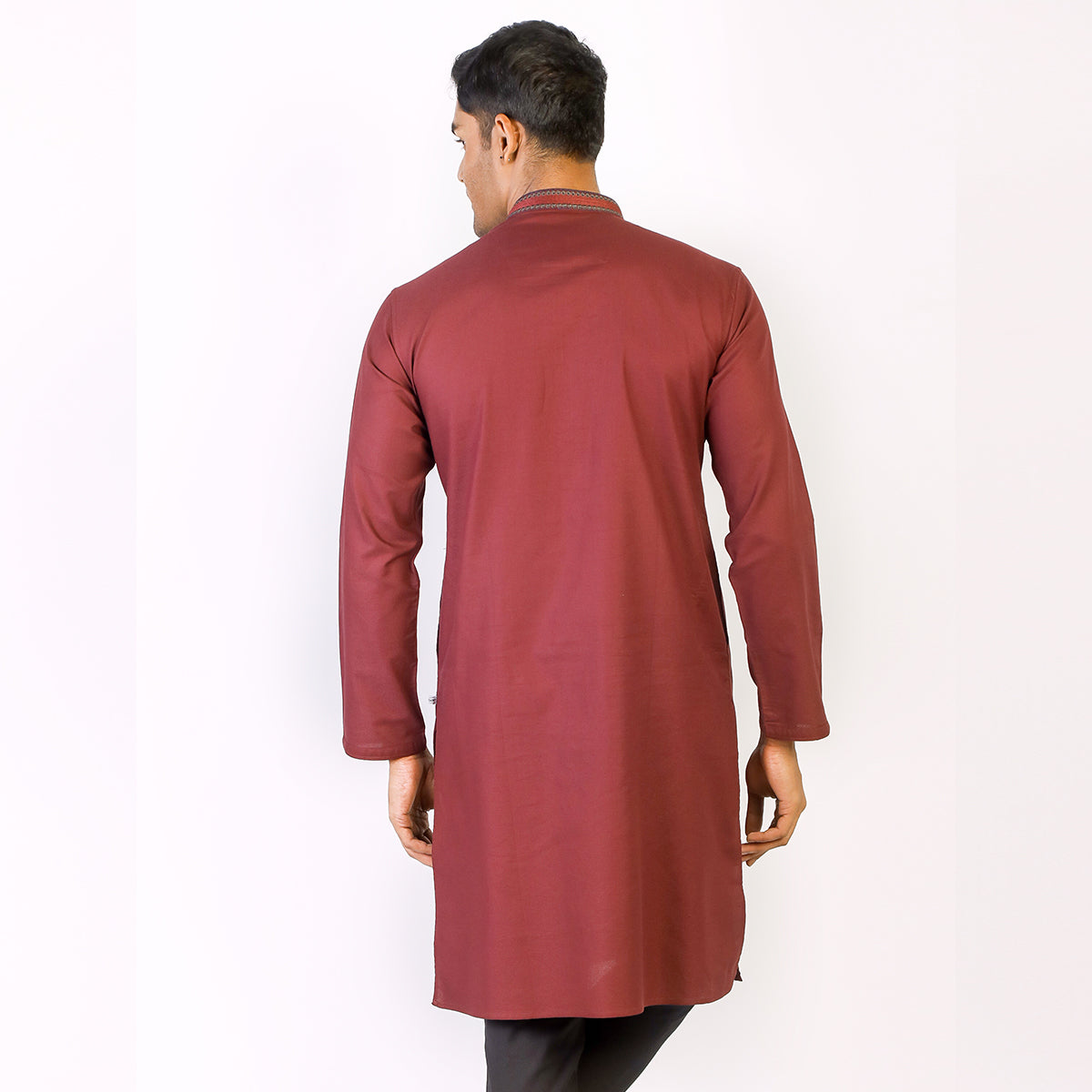 Panjabi:Semi Fit_Solid-Slub_286#1