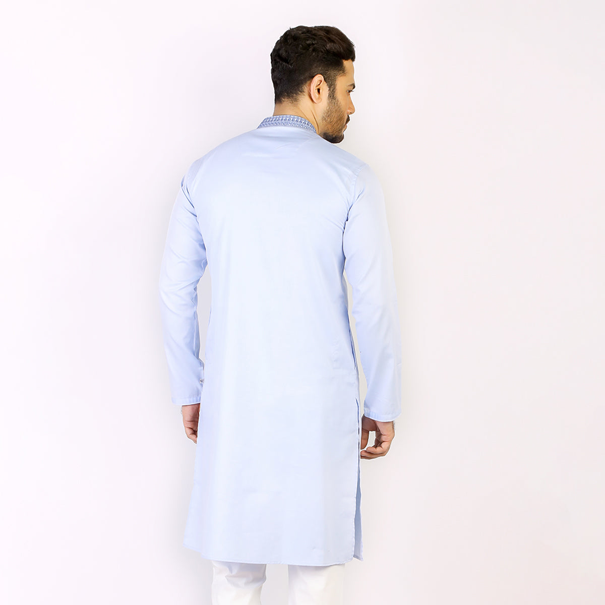 Panjabi:Semi Fit_Solid-Slub_294#1