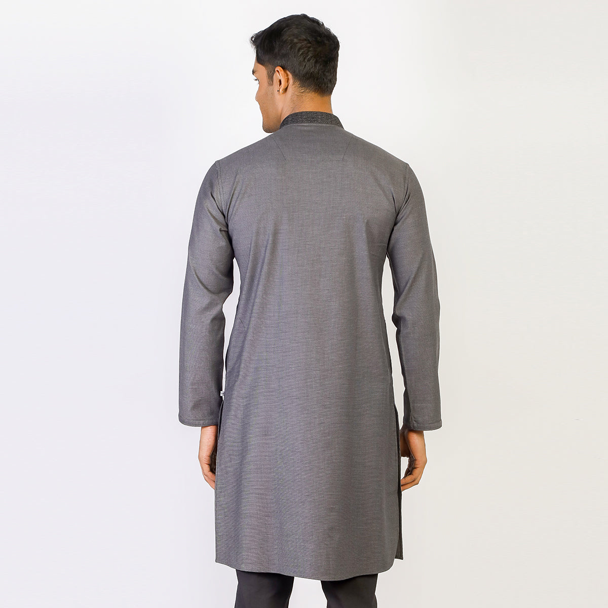 Panjabi:Semi Fit_Solid-Slub_289#1