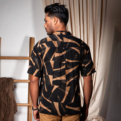 Cuban Collar Shirt_Drop Shoulder_102#1