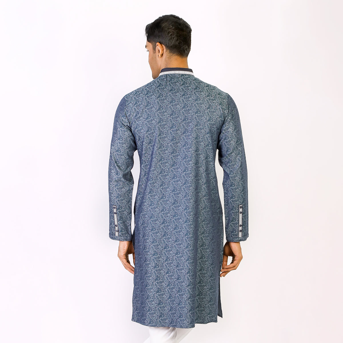 Panjabi:Semi Fit_Solid-Slub_298#1