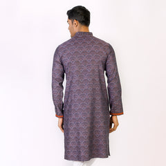 Panjabi:Semi Fit_Solid-Slub_303#2