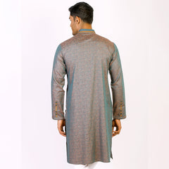 Panjabi:Semi Fit_Solid-Slub_298#2