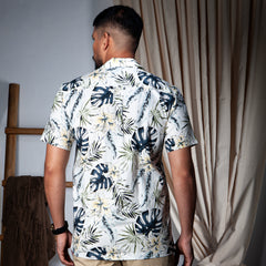 Cuban Collar Shirt_Regular Fit_101#1