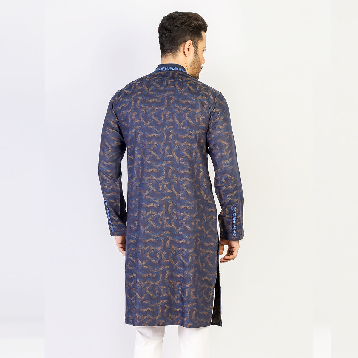 Panjabi:Semi Fit_Solid-Slub_302#2