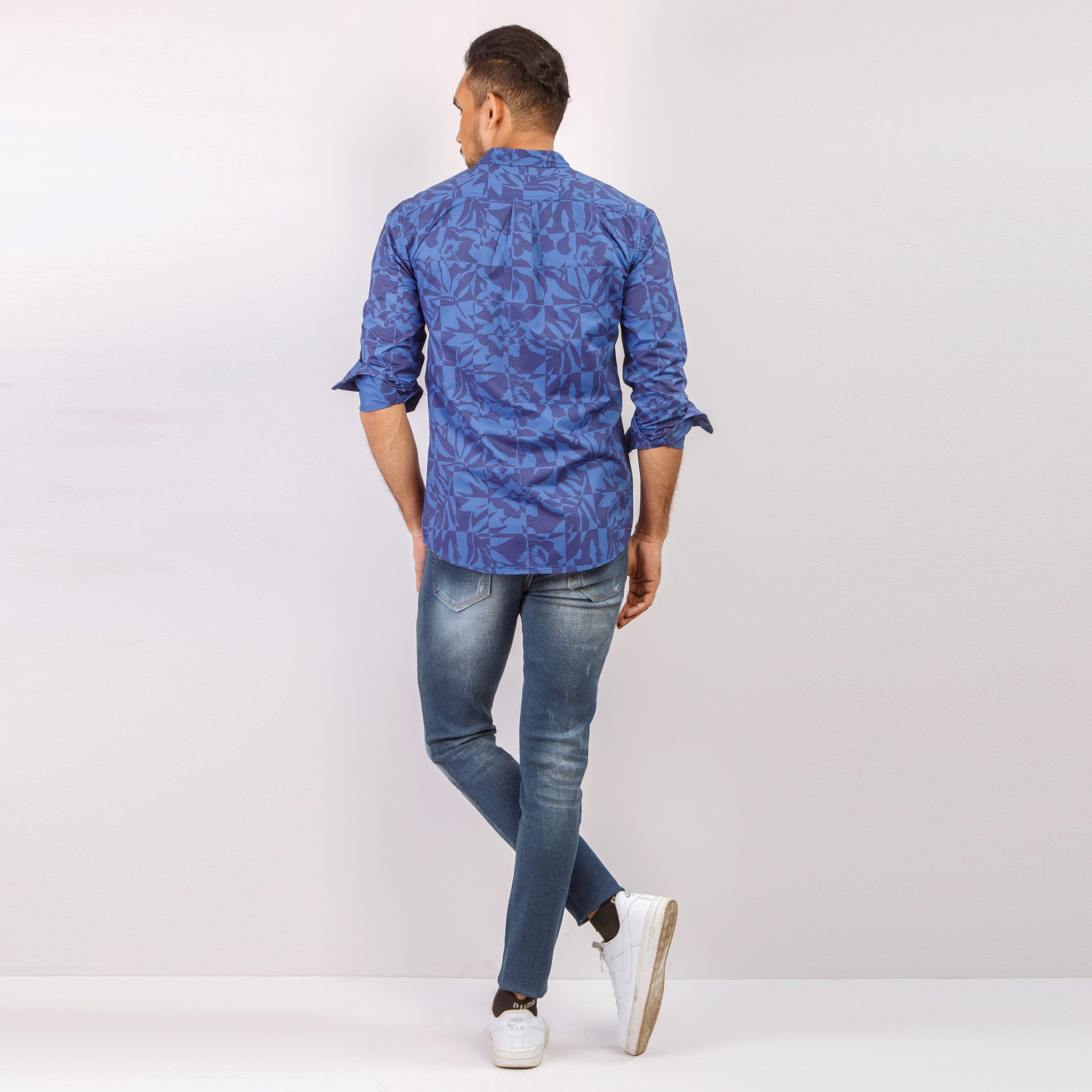 Shirt:Full Sleeve_Trendy Fit_ Print_392#2