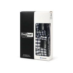 Woven Boxer Shorts: Semi Fit_Check_112#12