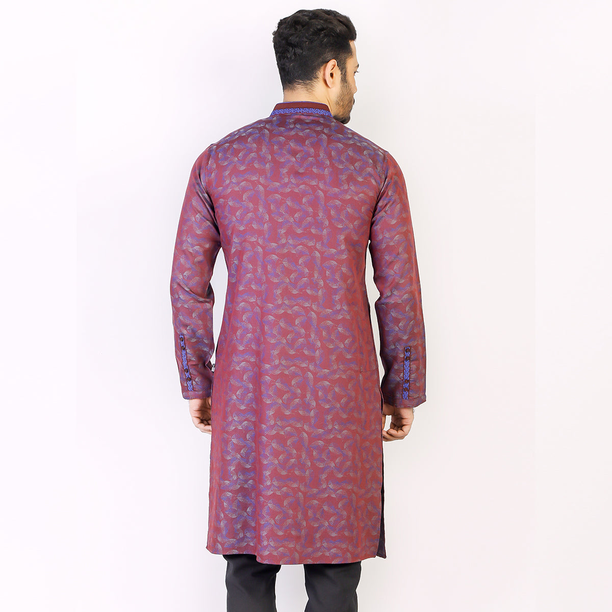 Panjabi:Semi Fit_Solid-Slub_302#3