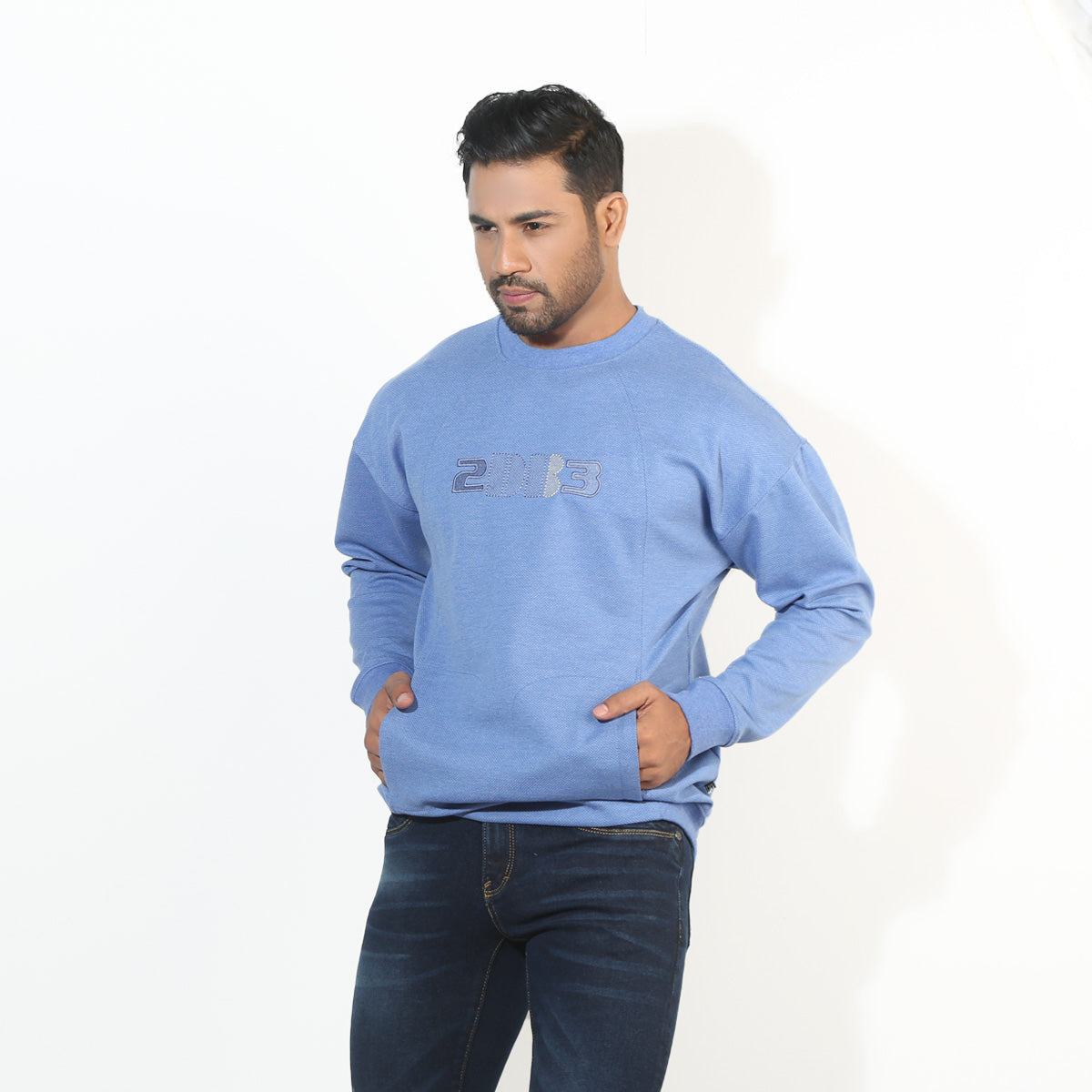 Sweatshirt: Semi Fit_Solid_102#3