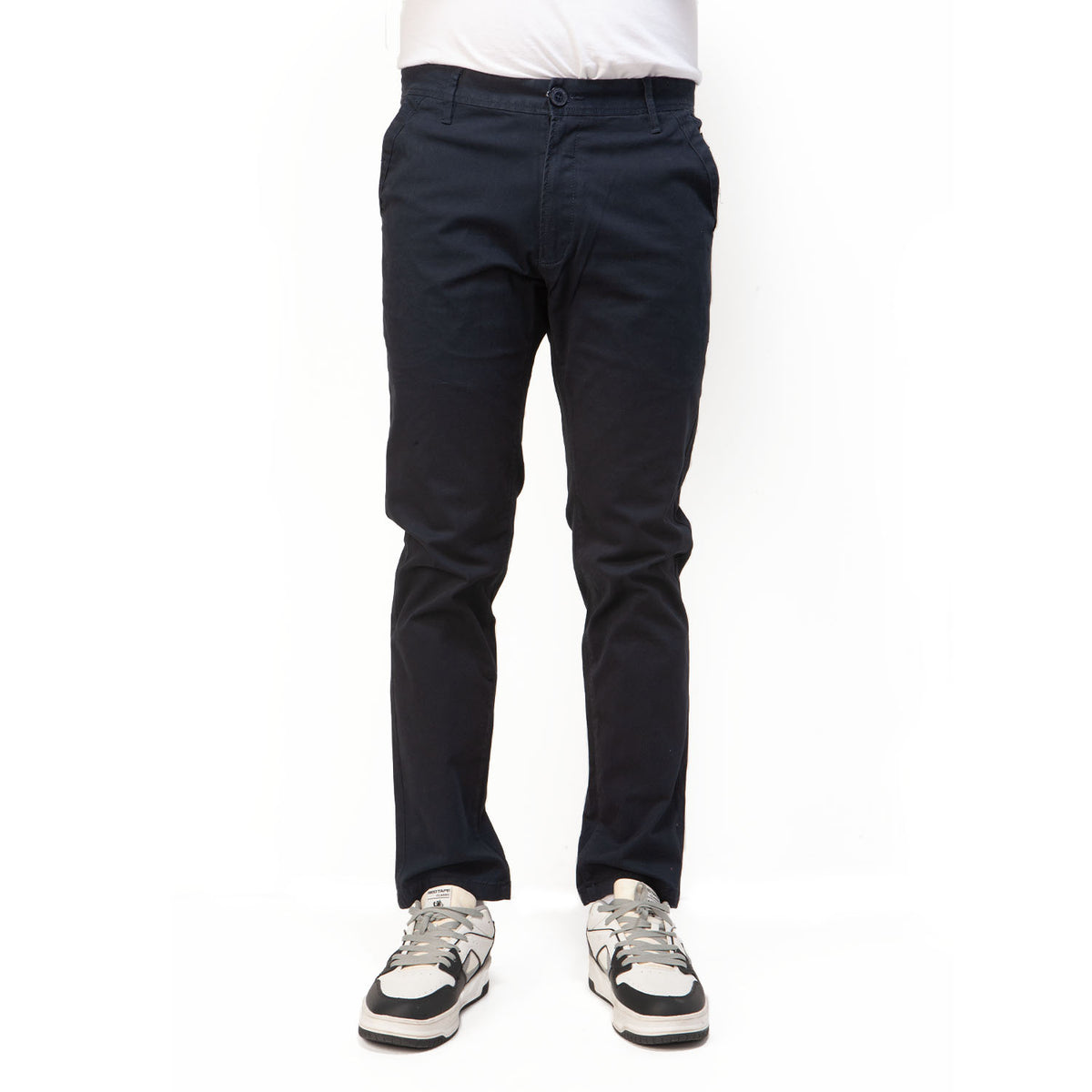 Pants:Gabardine_Semi Fit_Solid_212#1