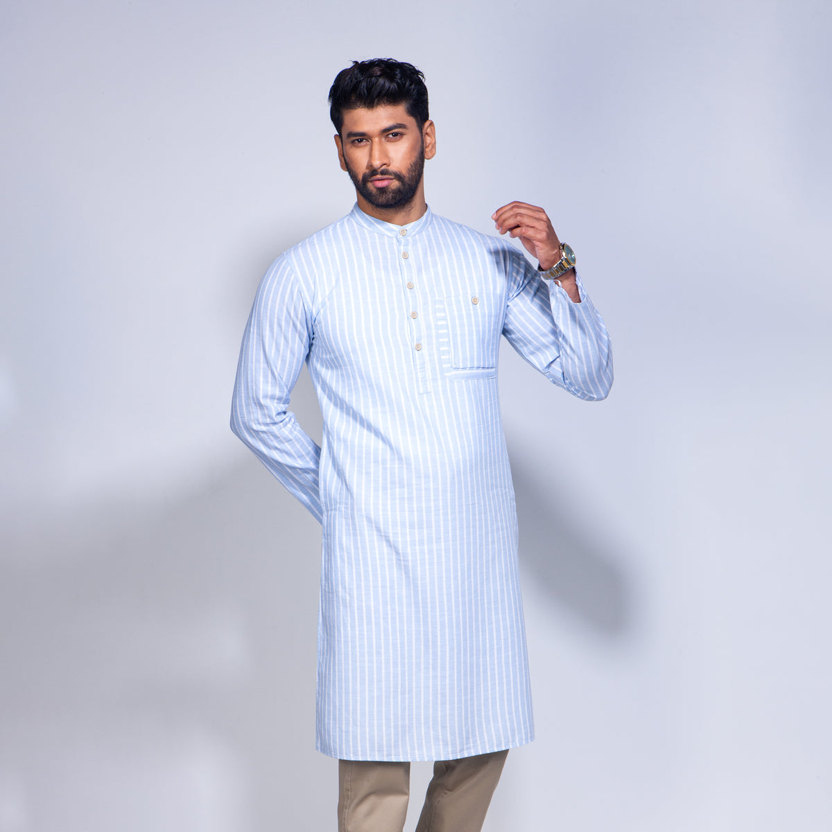 Panjabi_Trendy Fit_ Stripe_267#1