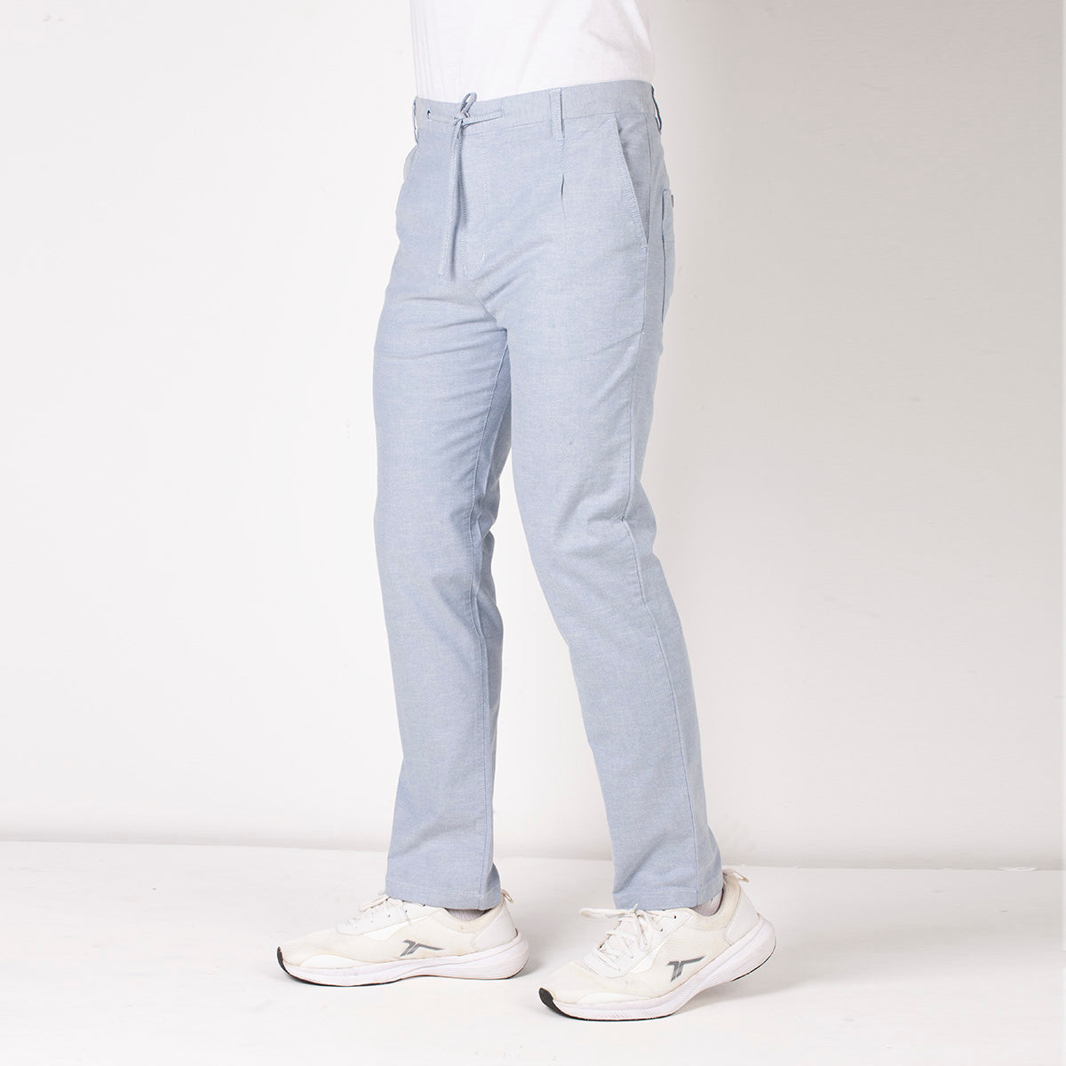 Trousers:Long_Semi Fit_Solid_122#2