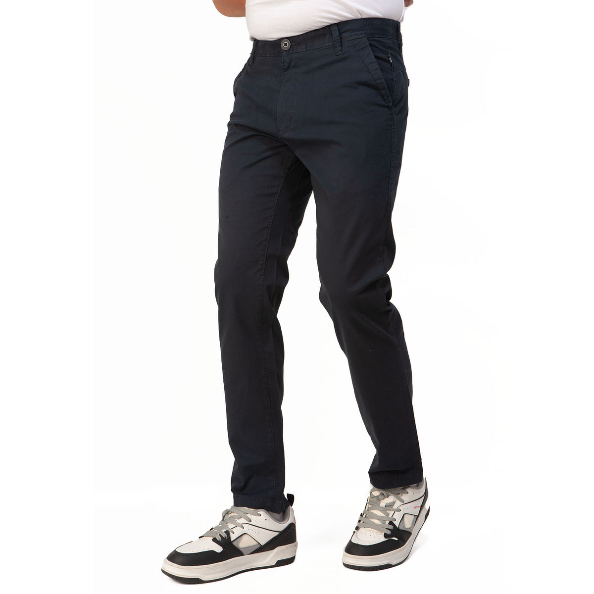 Pants:Gabardine_Semi Fit_Solid_212#2