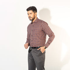 Shirt:Full Sleeve_Regular Fit_Check_353#1