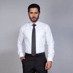 Shirt:Full Sleeve Blue Door_Regular Fit_Dobby_315#1
