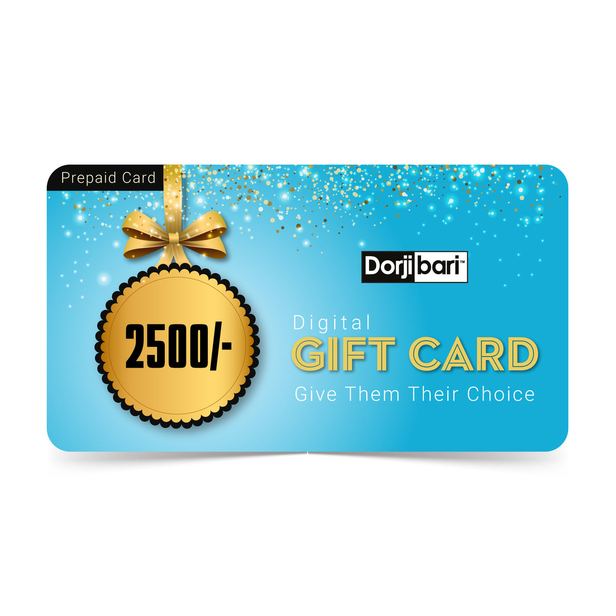 Digital Gift Card 2500TK