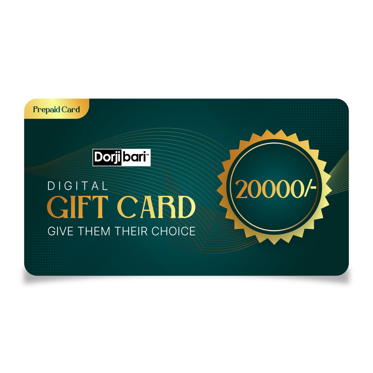 Digital Gift Card 20000TK