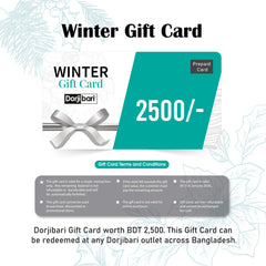 Winter Gift Card 2500TK