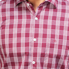 Shirt:Full Sleeve_Regular Fit_Check 364#1